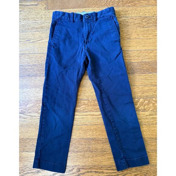 Crewcuts Boys' Blue Skinny Khaki Pants Size 6 - Picture 1 of 3